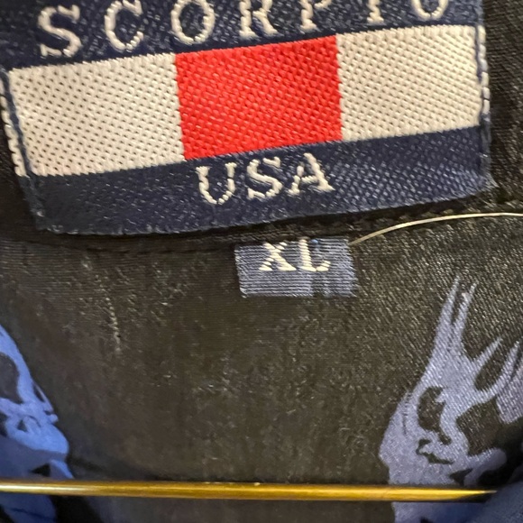 Scorpio USA Men’s XL Skull and Flames Shirt - Picture 12 of 12